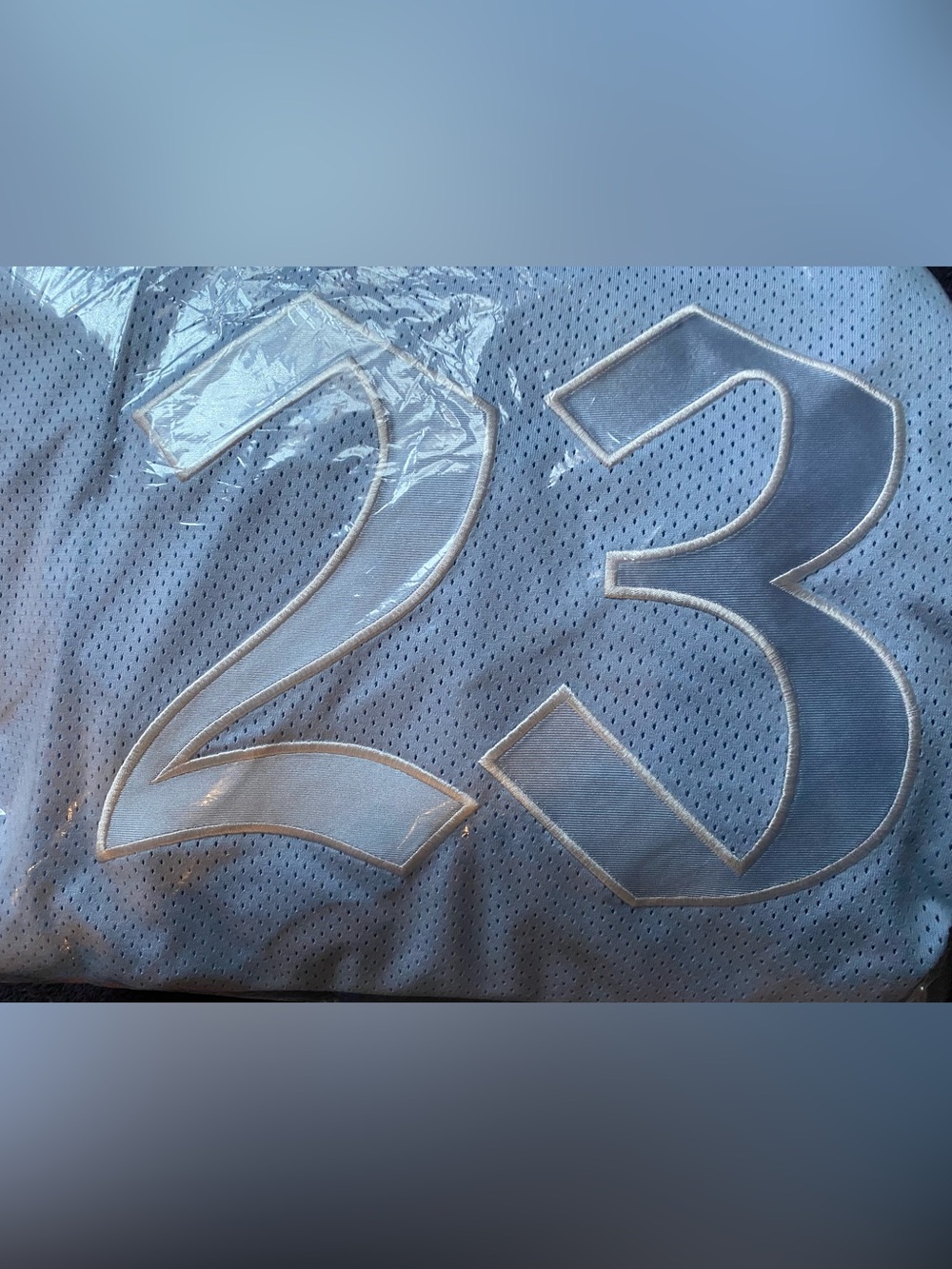 Supreme / Jordan Warm Up Jersey “Light Blue” XL - Picture 8 of 10